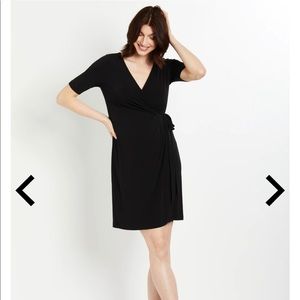 Motherhood Maternity Wrap Dress
